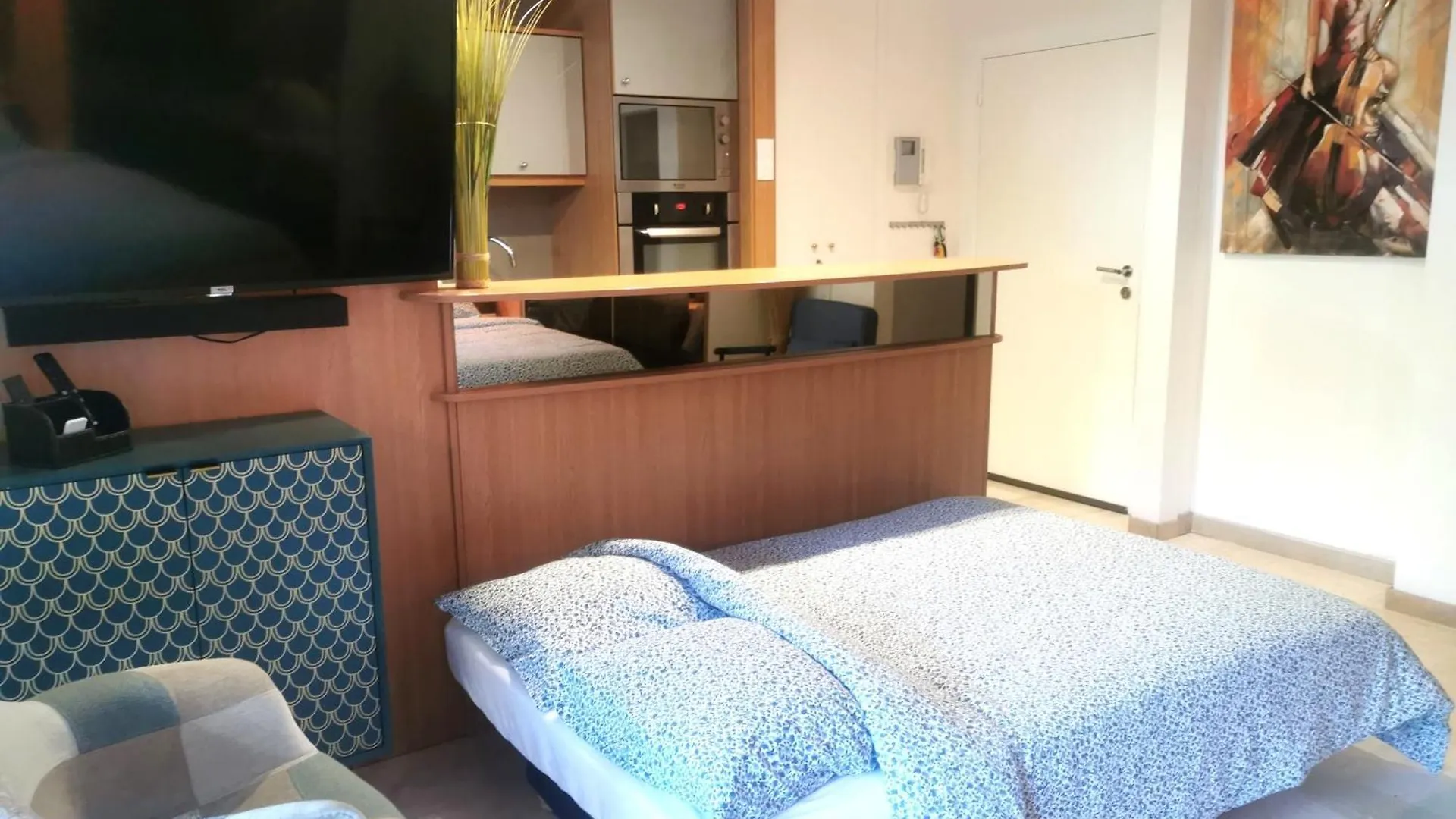 Magnifique Et Grand Studio, Piscine, Parking, Tres Calme Residence De Standing Cannes 0*,